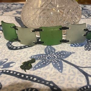 Sea Green Cuff Bracelet